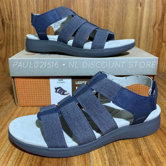 JSPORT Shoes Jsport Womens Cara Lightweight Strappy Sandals Navy Blue Select Size Poshmark